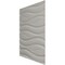 Ekena Millwork 19 5/8in. W x 19 5/8in. H Swell EnduraWall Decorative 3D Wall Panel Covers 2.67 Sq. Ft. WP20X20SSGBW - alternate 2